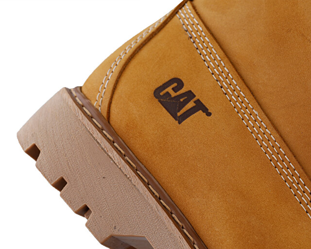 Cat Ayakkabı Bot 015G101199 Clovis Honey Nubuk - Görsel 8