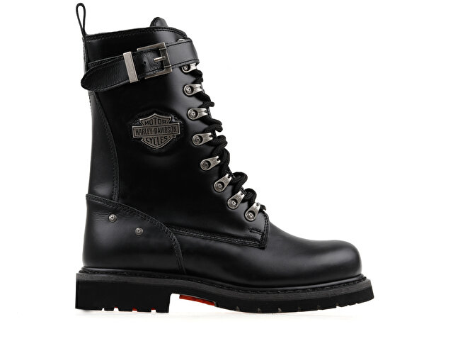 Harley Davidson Ayakkabı Bot Gladis Black Deri - Görsel 2