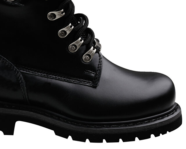 Harley Davidson Ayakkabı Bot Gladis Black Deri - Görsel 7