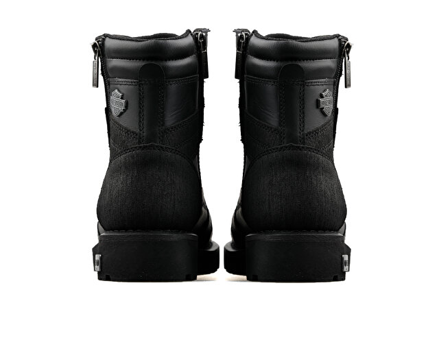 Harley Davidson Ayakkabı Bot 025M100637 Carter Black Deri - Görsel 5