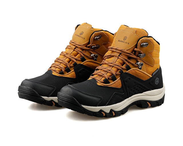 Hammer Jack Ayakkabısı Trekking Bot ve Ayakkabıları 101 23174 Z Siyah Sari - Görsel 4