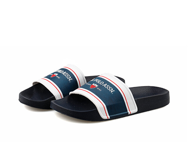 U.s.Polo Assn. Ayakkabı Terlik Rugby Navy 2Fx - Görsel 4