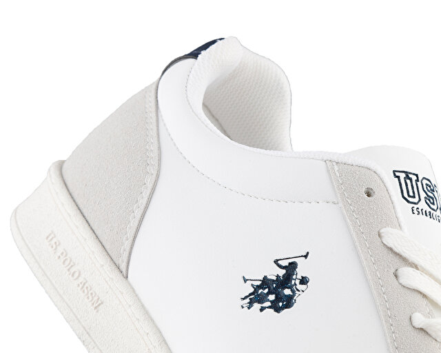 U.s.Polo Assn. Ayakkabı Günlük Tibet 3Fx Beyaz Laci Kırmızı - Görsel 8