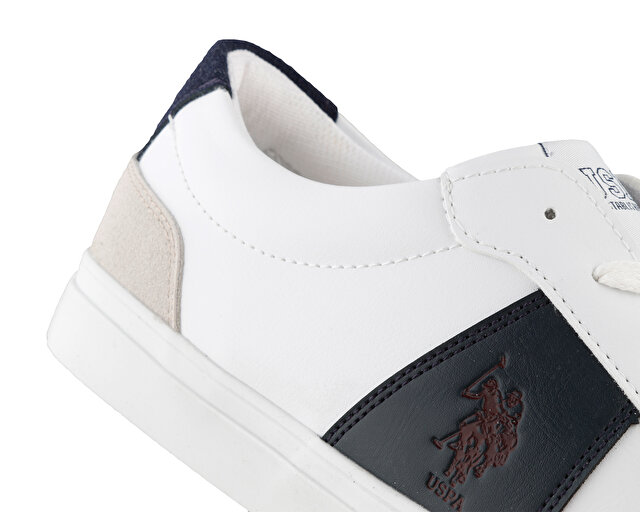 U.s.Polo Assn. Ayakkabı Günlük Alen 3Fx Beyaz - Görsel 8