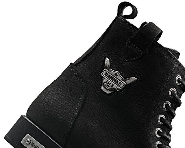 Hammer Jack Ayakkabı Bot 102-15200-M-Siyah-Yıkama-Nubuk - Görsel 8