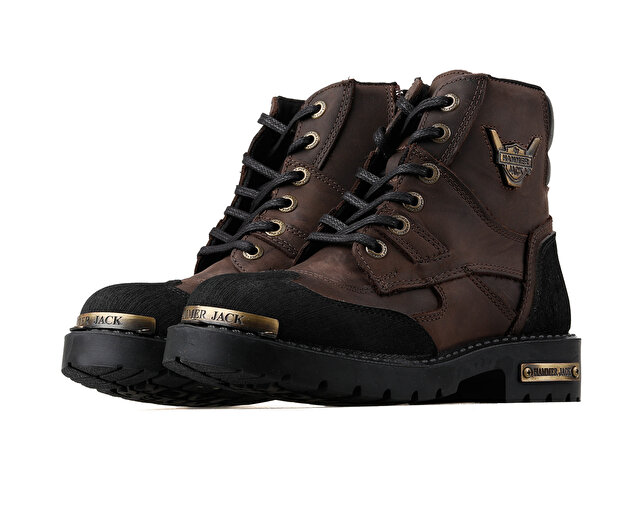Hammer Jack Ayakkabı Bot 102-16550-M-Kahve-Crazy - Görsel 4