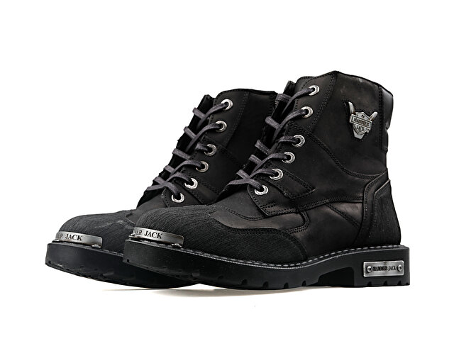 Hammer Jack Hammer Jack Belirsiz Ayakkabı Bot 102-16550-M-Siyah-Crayz Korayspor'da! Belirsiz - 4. görsel