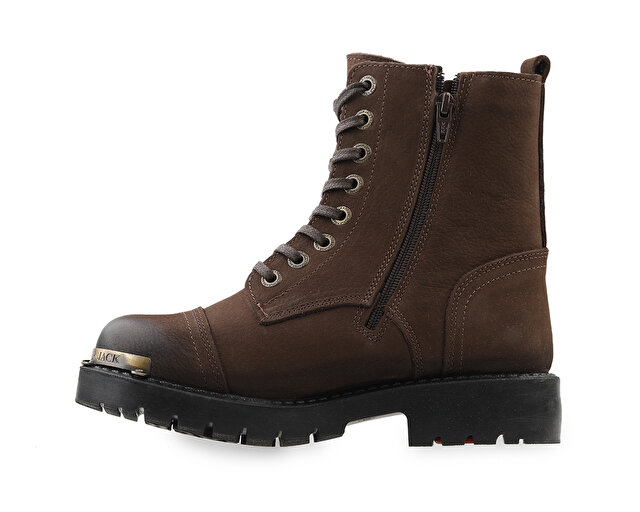 Hammer Jack Ayakkabı Bot 102 17600 M Kahve Yıkama Nubuk - Görsel 3