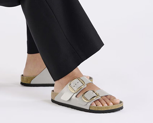 Birkenstock Ayakkabı Terlik ARIZONA BIG BUCKLE NL HIGH SHINE - Görsel 3