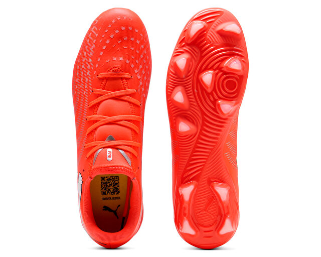 Puma Puma Kırmızı Futbol ayakkabısı Kramponlar FUTURE 9 PLAY FG/AG Futbol Ayakkabıları | Korayspor Kırmızı - 5. görsel