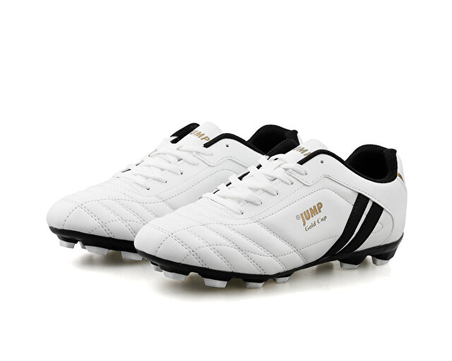 Jump Futbol ayakkabısı Kramponlar 13253 B White - Görsel 4