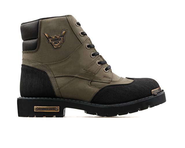 Hammer Jack Hammer Jack Yeşil Ayakkabı Bot 16550 HAKI CRAZY Korayspor'da! Yeşil - 2. görsel