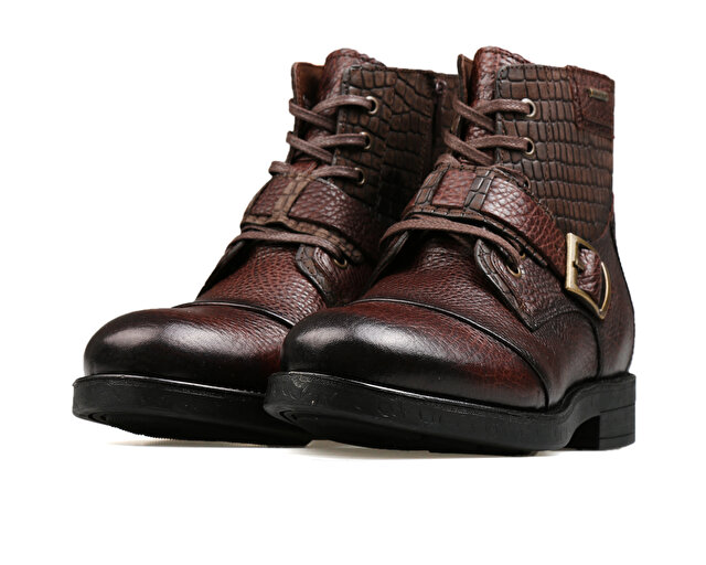 Hammer Jack Hammer Jack Kahverengi Ayakkabı Bot KAHVE BASKILI FLOOTER Korayspor'da! Kahverengi - 4. görsel