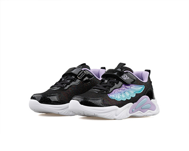 Pepino Ayakkabı Günlük 1878 FILET SIYAH LILA - Görsel 4