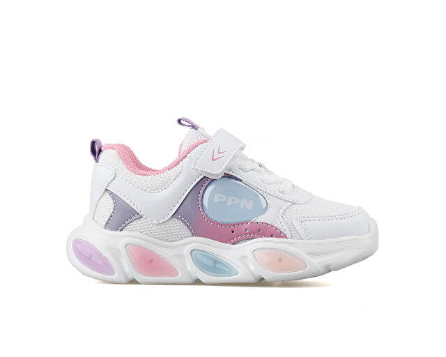 Pepino Ayakkabı Günlük 1901 PATIK BEYAZ PEMBE - Görsel 2