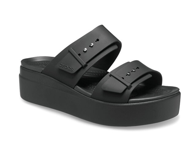 Crocs Ayakkabı Terlik BROOKLYN BUCKLE LOWWDG - Görsel 3