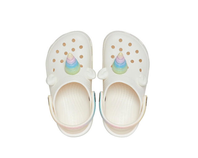 Crocs Ayakkabı Terlik CLASSIC IAM RAINBOW UNICORNCGT - Görsel 5