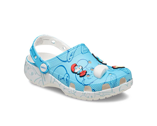 Crocs Ayakkabı Terlik Smurfs Classic Clog K - Görsel 5