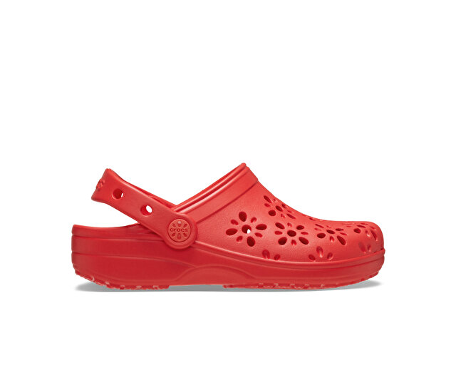 Crocs Ayakkabı Terlik CLASSİC FLORAL CUT OUT CLOG K - Görsel 2