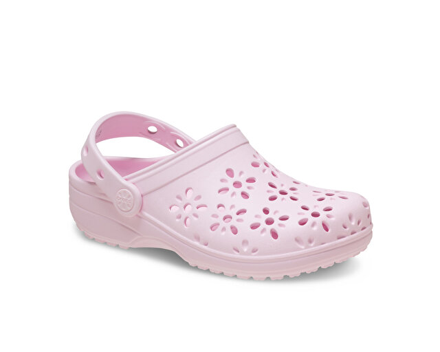 Crocs Ayakkabı Terlik CLASSİC FLORAL CUT OUT CLOG K - Görsel 3