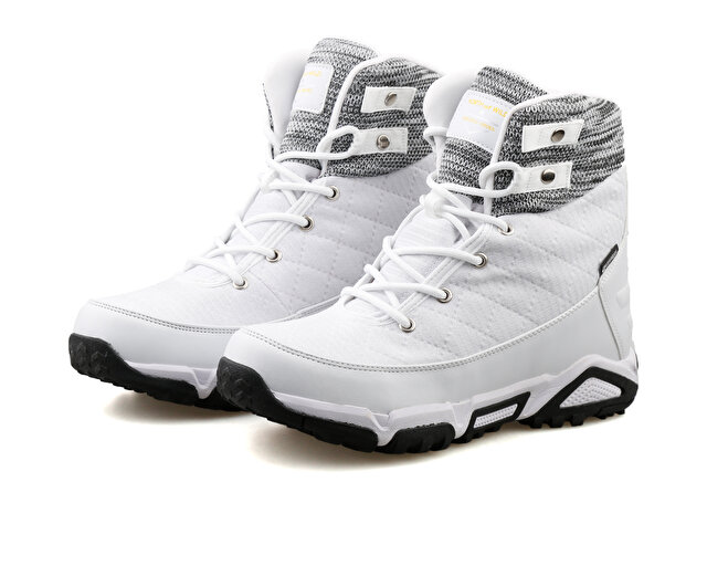 North Of Wilde Ayakkabı Bot 22Km Late Beyaz - Görsel 4