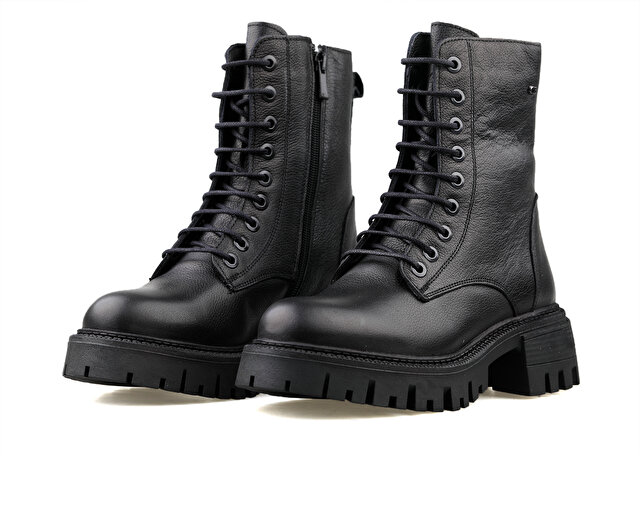 Castle Black Ayakkabı Bot 23781 1 Siyah - Görsel 4