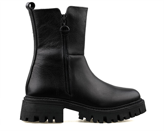 Castle Black Ayakkabı Bot 23782 1 Siyah - Görsel 2