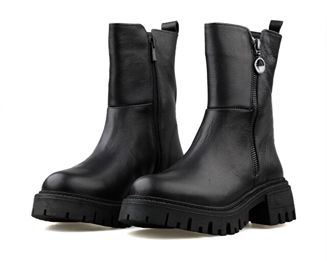 Castle Black Ayakkabı Bot 23782 1 Siyah - Görsel 4