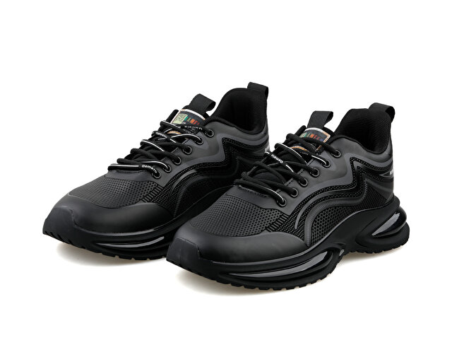 Gamelu Ayakkabı Günlük 23Km Crazy Siyah Füme - Görsel 4