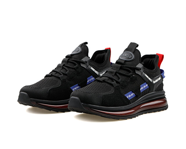 Gamelu Ayakkabı Günlük 24Ym Airboss Siyah Saks - Görsel 4