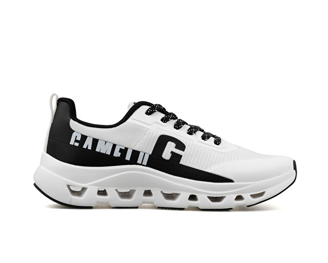 Gamelu Ayakkabı Günlük 25YM MALAVI BEYAZ SIYAH ORANJ - Görsel 2