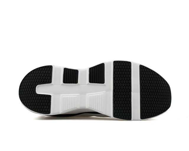 Gamelu Ayakkabı Günlük 25YM MALAVI BEYAZ SIYAH ORANJ - Görsel 6