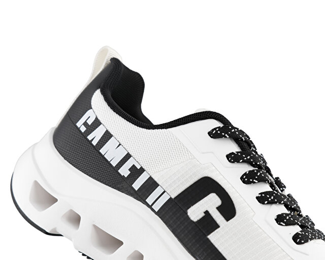 Gamelu Ayakkabı Günlük 25YM MALAVI BEYAZ SIYAH ORANJ - Görsel 8