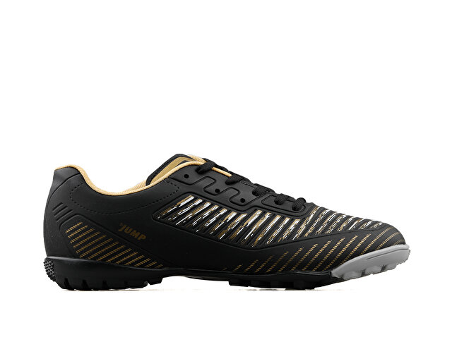 Jump Futbol ayakkabısı Halı Saha 26651 Black Gold - Görsel 2