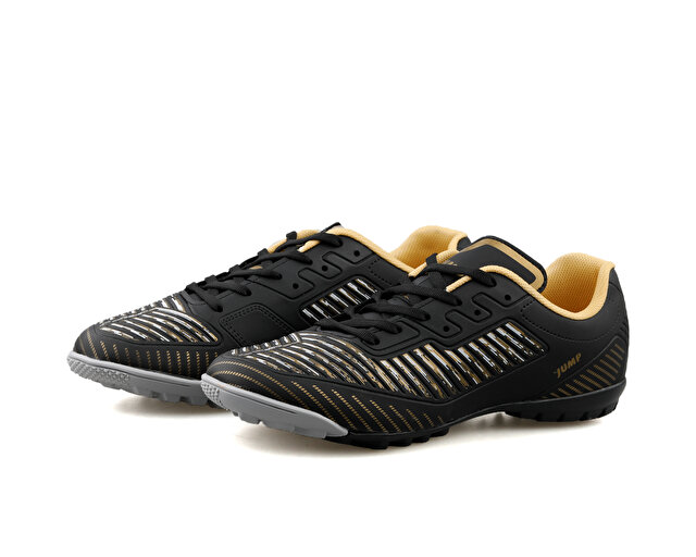 Jump Futbol ayakkabısı Halı Saha 26651 Black Gold - Görsel 4