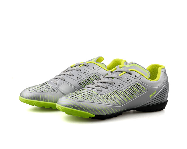 Jump Futbol ayakkabısı Halı Saha 26651 E Silver Neon Green - Görsel 4