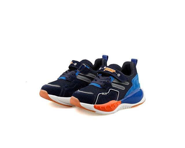 Jump Lacivert Jump Ayakkabi Günlük 27016 P C Navy Royal Neon Orange