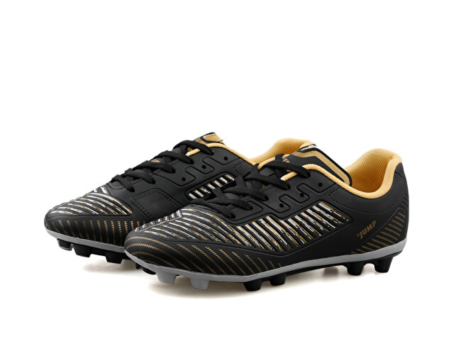 Jump Futbol ayakkabısı Kramponlar 27048 Black Gold - Görsel 4
