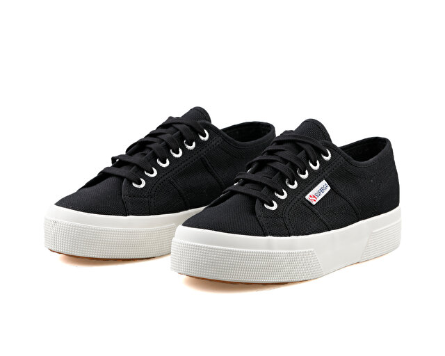 Superga Ayakkabı Günlük 2740 Platform Black - Görsel 4