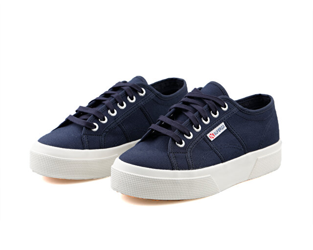 Superga Ayakkabı Günlük 2740 Platform Navy - Görsel 4