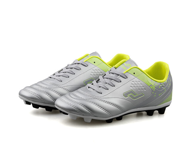 Jump Futbol ayakkabısı Kramponlar 27603 Silver Neon Yellow - Görsel 4
