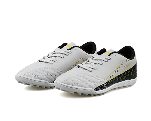 Jump Futbol ayakkabısı Halı Saha 28004 C L.Grey Black Gold - Görsel 4
