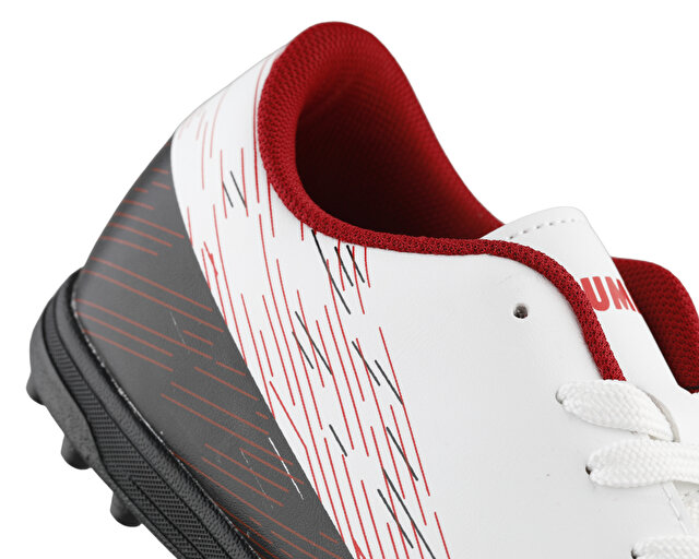 Jump Futbol ayakkabısı Halı Saha 28004 D White Black Red - Görsel 8