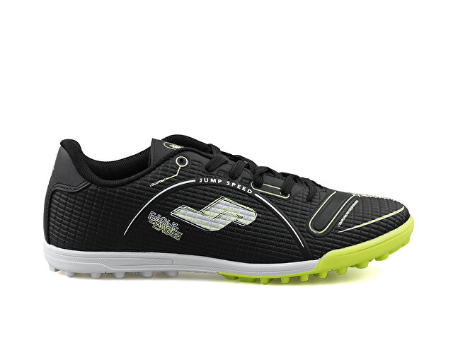 Jump Futbol ayakkabısı Halı Saha 28006 B Black Neon Green - Görsel 2