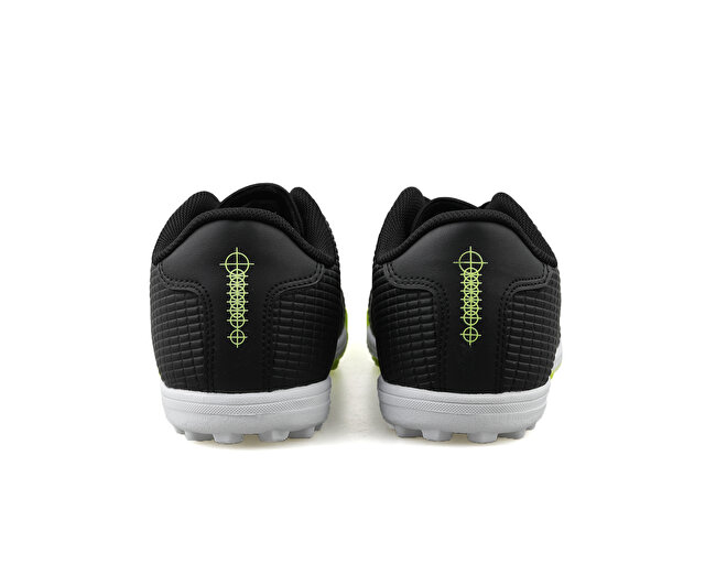 Jump Futbol ayakkabısı Halı Saha 28006 B Black Neon Green - Görsel 5