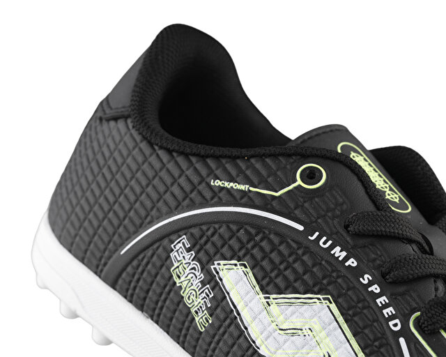 Jump Futbol ayakkabısı Halı Saha 28006 B Black Neon Green - Görsel 8