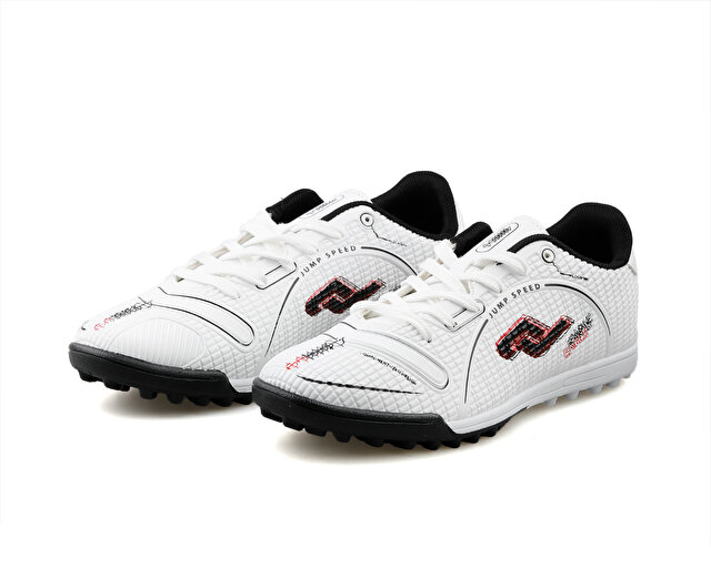Jump Futbol ayakkabısı Halı Saha 28006 E White Red Navy - Görsel 4