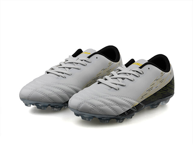 Jump Futbol ayakkabısı Kramponlar 28221 C L.Grey Black Gold - Görsel 4