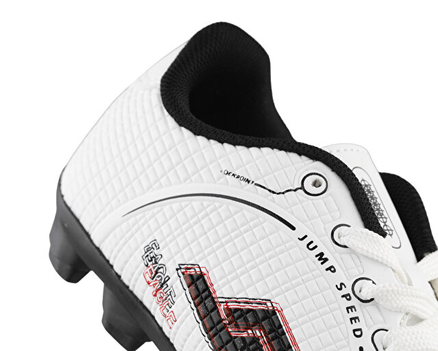 Jump Futbol ayakkabısı Kramponlar 28223 E White Red Navy - Görsel 8