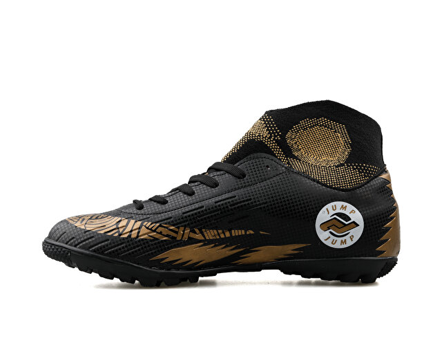 Jump Futbol ayakkabısı Kramponlar 28366 D Siyah Gold - Görsel 3